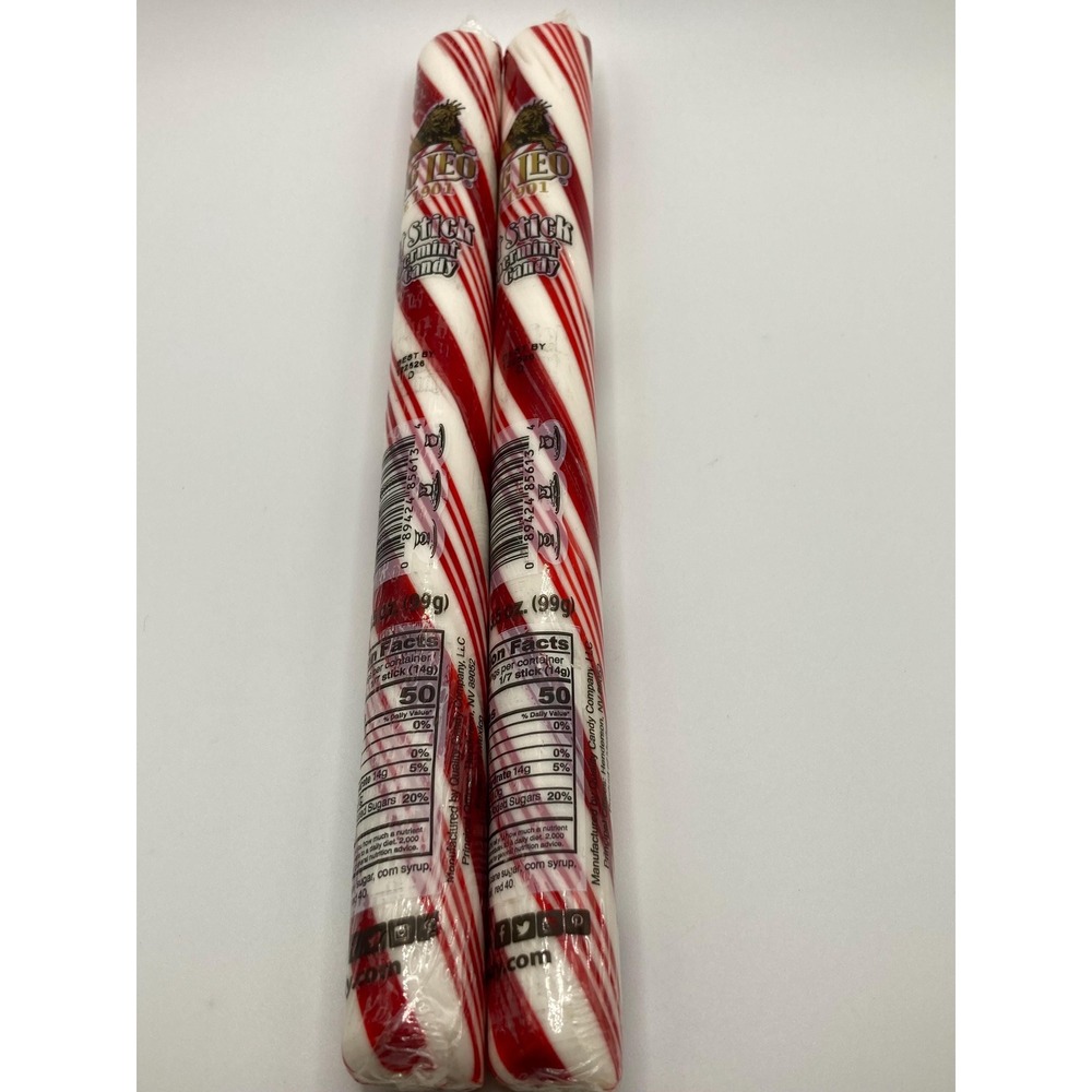 One Giant Peppermint Stick King Leo Brand Since 1901